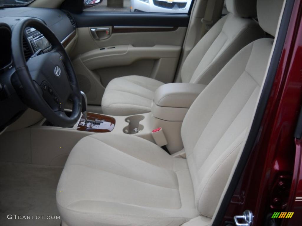 2009 Hyundai Santa Fe SE Interior Color Photos