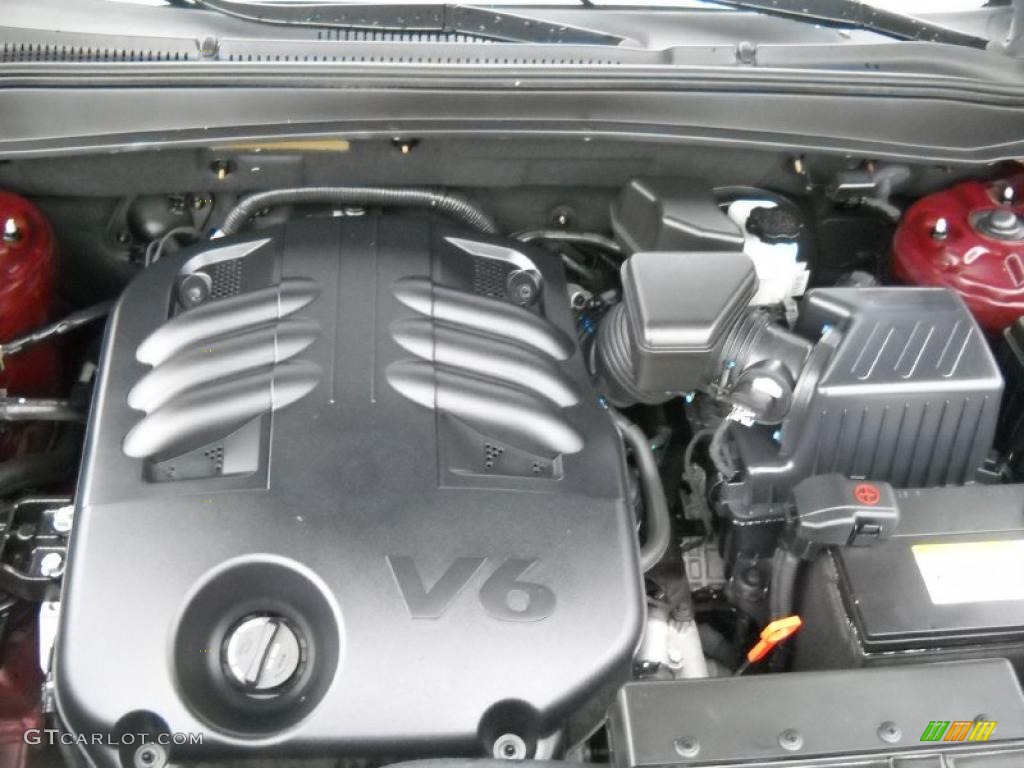 2009 Hyundai Santa Fe SE 3.3 Liter DOHC 24-Valve V6 Engine Photo #46563601