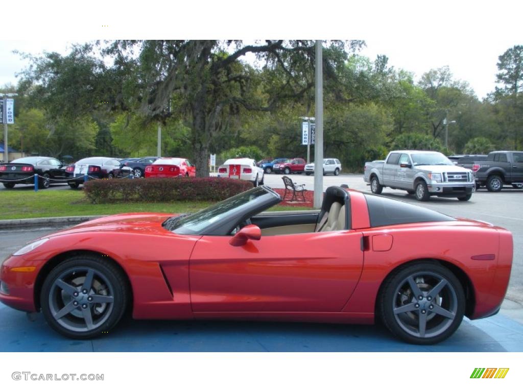 Daytona Sunset Orange Metallic 2005 Chevrolet Corvette Coupe Exterior Photo #46563853