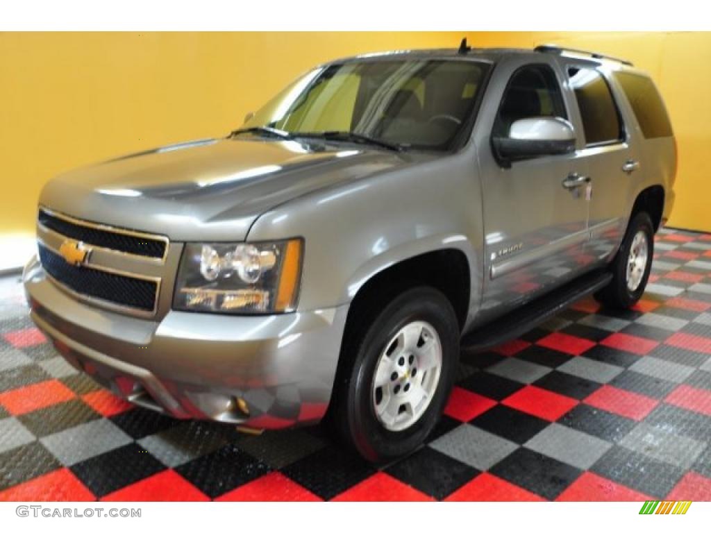2007 Tahoe LT 4x4 - Graystone Metallic / Dark Titanium/Light Titanium photo #2