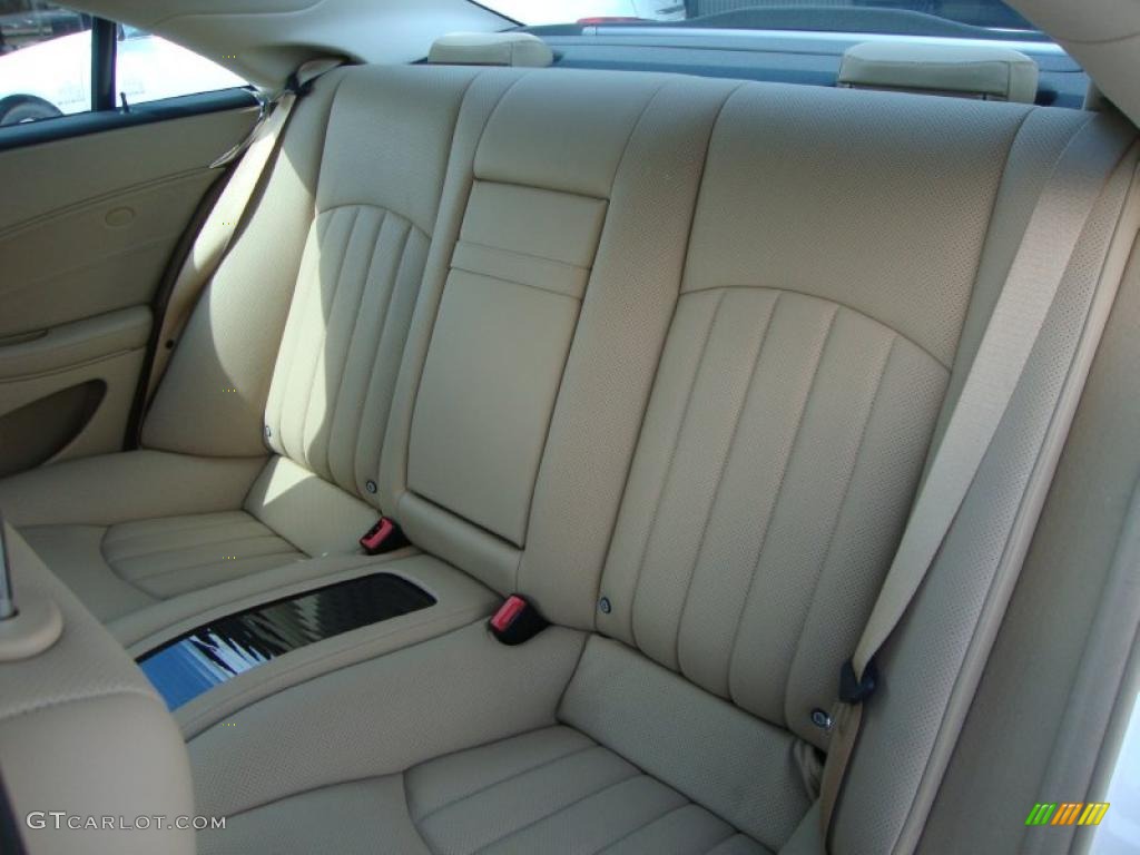 2008 CLS 550 Diamond White Edition - Diamond White Metallic / Cashmere Beige photo #11