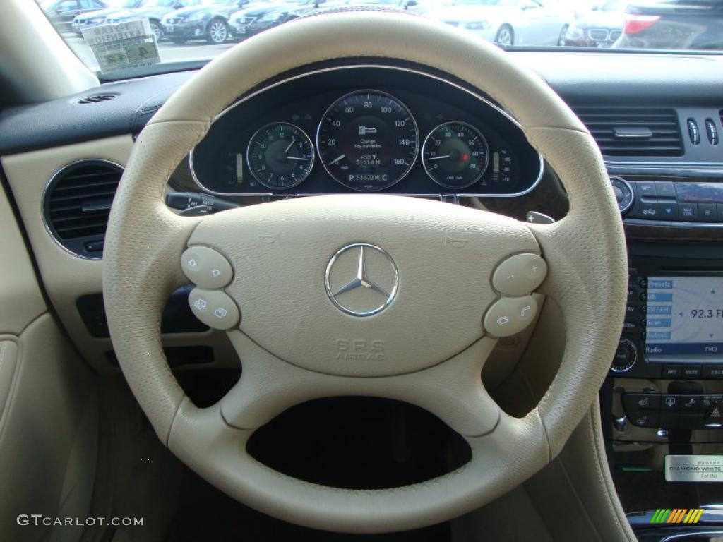 2008 Mercedes-Benz CLS 550 Diamond White Edition Gauges Photo #46565104