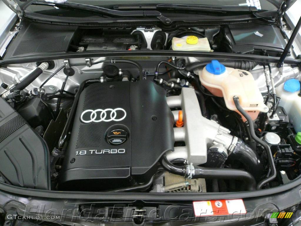 2004 A4 1.8T quattro Sedan - Light Silver Metallic / Grey photo #9