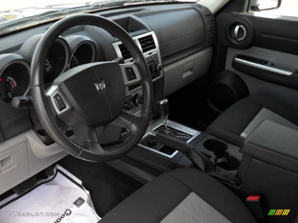 Dark Slate Gray Interior 2010 Dodge Nitro SXT 4x4 Photo #46565494