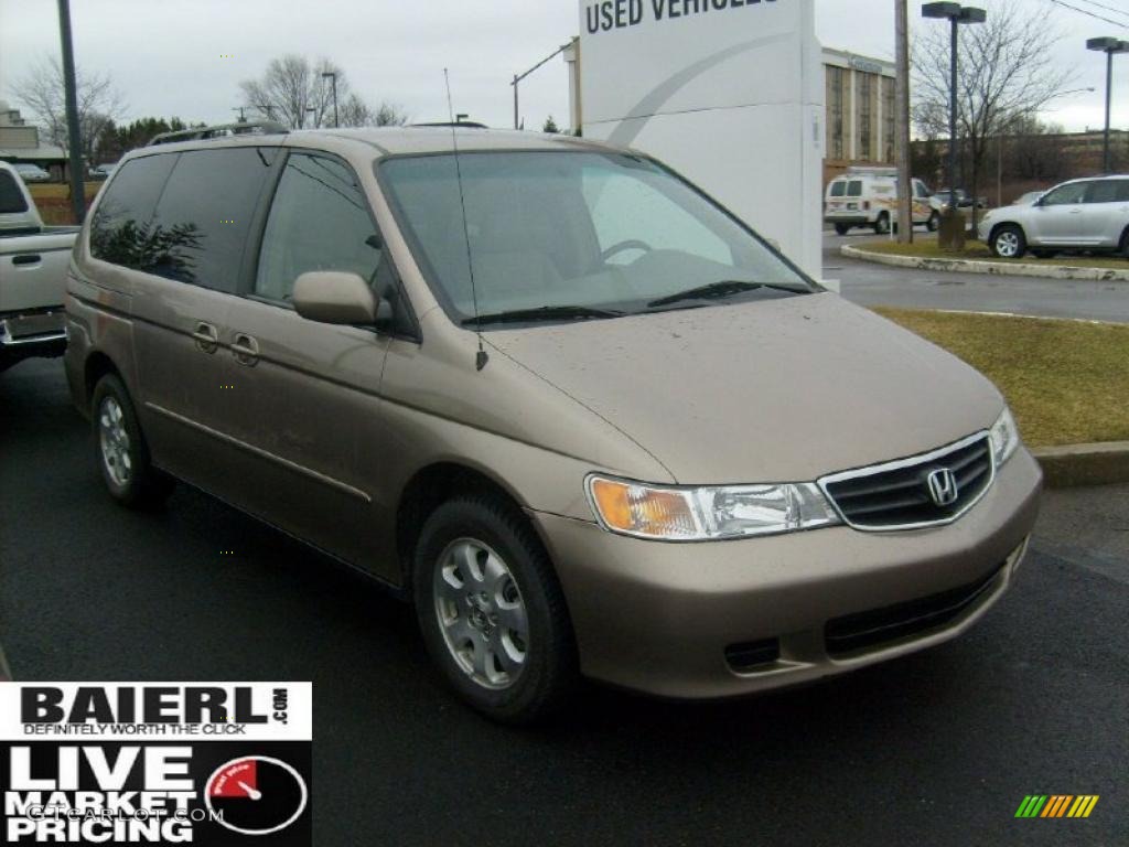 2004 Odyssey EX-L - Sandstone Metallic / Ivory photo #1