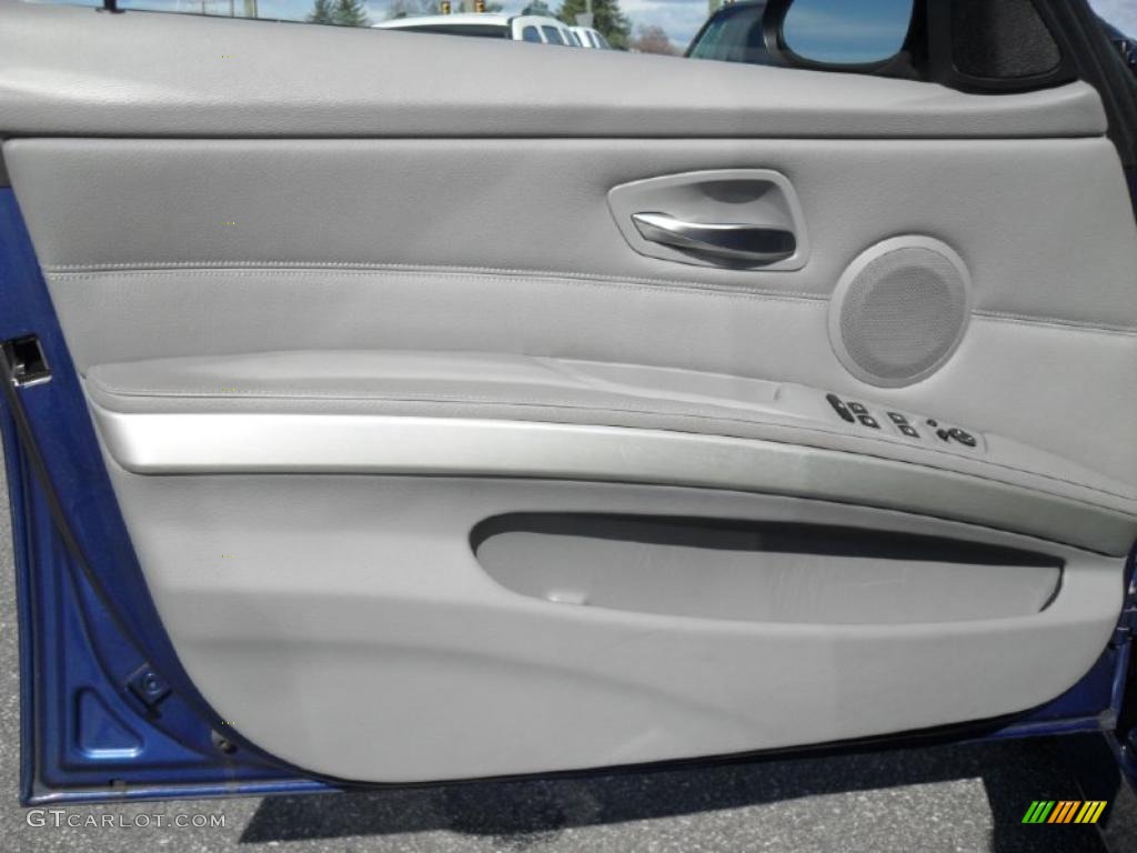2007 3 Series 335i Sedan - Montego Blue Metallic / Grey photo #8