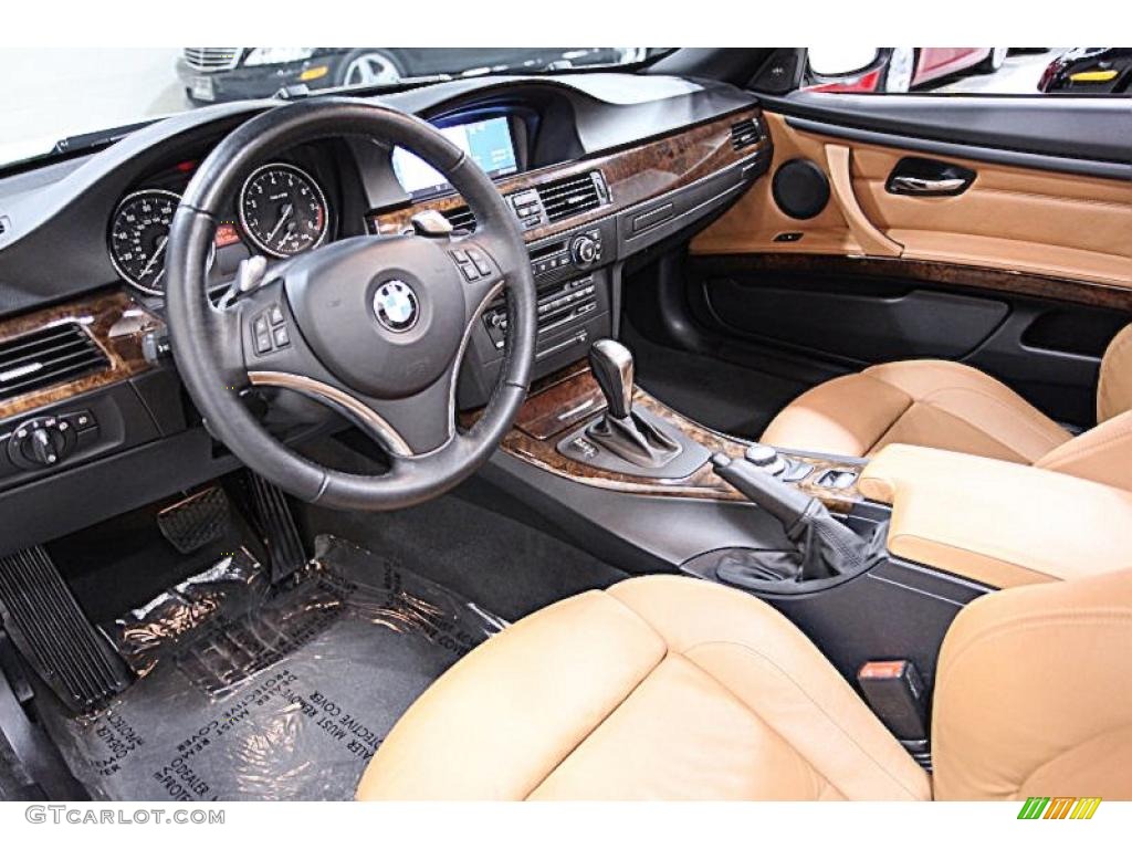 2008 3 Series 335i Convertible - Alpine White / Saddle Brown/Black photo #8