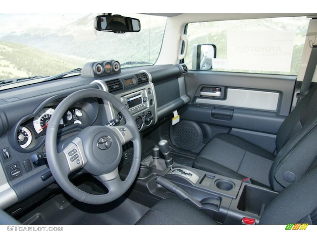 2011 Toyota FJ Cruiser 4WD Dark Charcoal Dashboard Photo #46567807