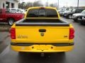 2008 Detonator Yellow Dodge Dakota SLT Crew Cab 4x4  photo #3