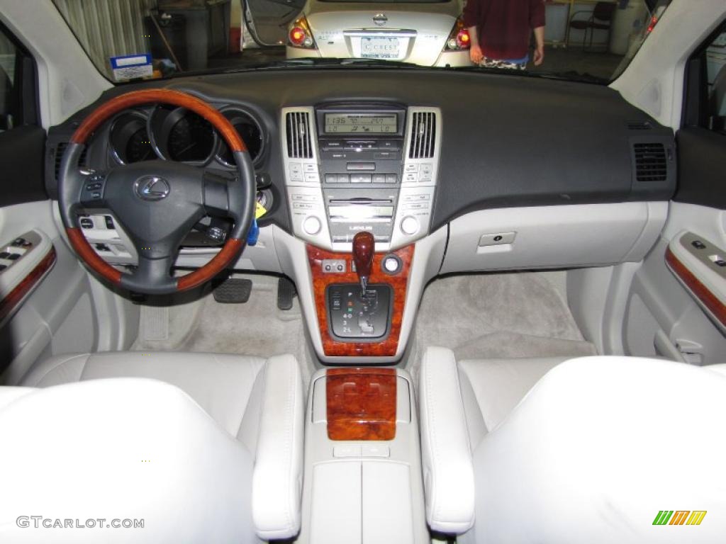 2008 RX 350 - Bamboo Pearl / Light Gray photo #13