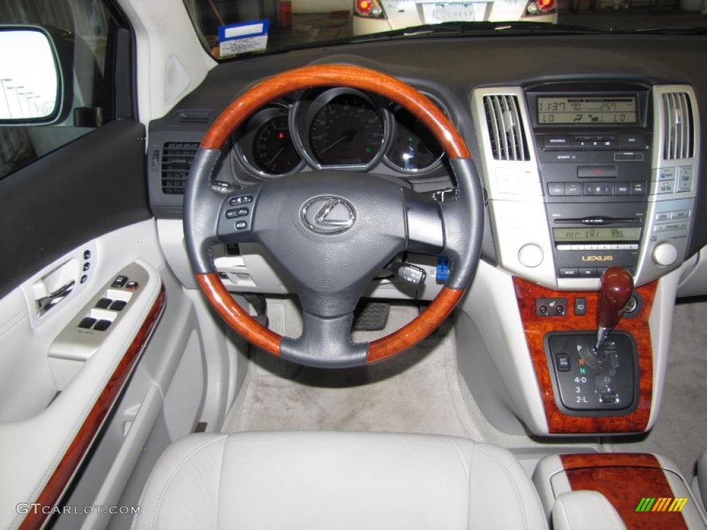 2008 RX 350 - Bamboo Pearl / Light Gray photo #14
