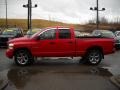 2008 Flame Red Dodge Ram 1500 Sport Quad Cab 4x4  photo #5