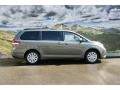 2011 Predawn Gray Mica Toyota Sienna XLE AWD  photo #2