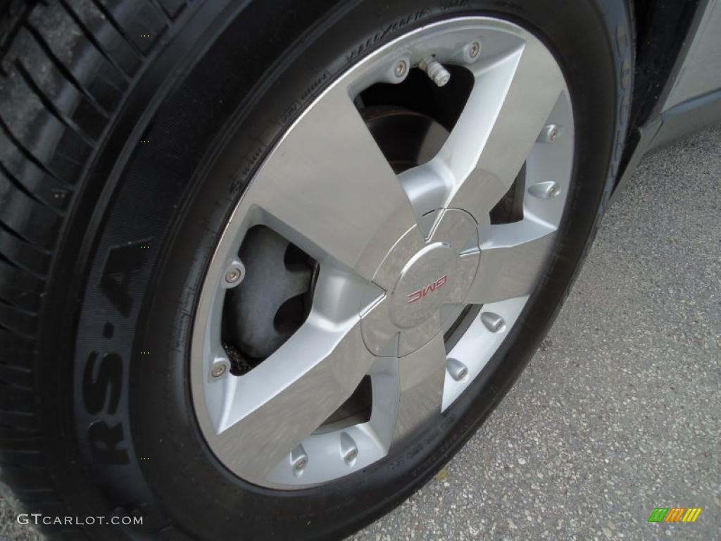 2007 Acadia SLT - Liquid Silver Metallic / Titanium photo #24