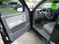 Medium Slate Gray 2005 Dodge Dakota SLT Club Cab Interior Color