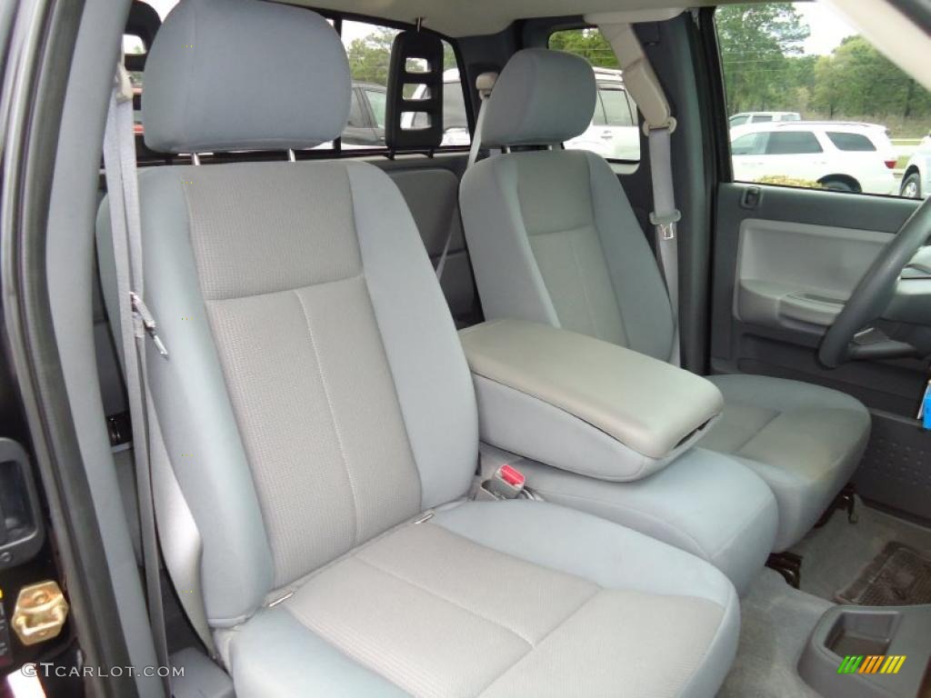 Medium Slate Gray Interior 2005 Dodge Dakota SLT Club Cab Photo #46569985
