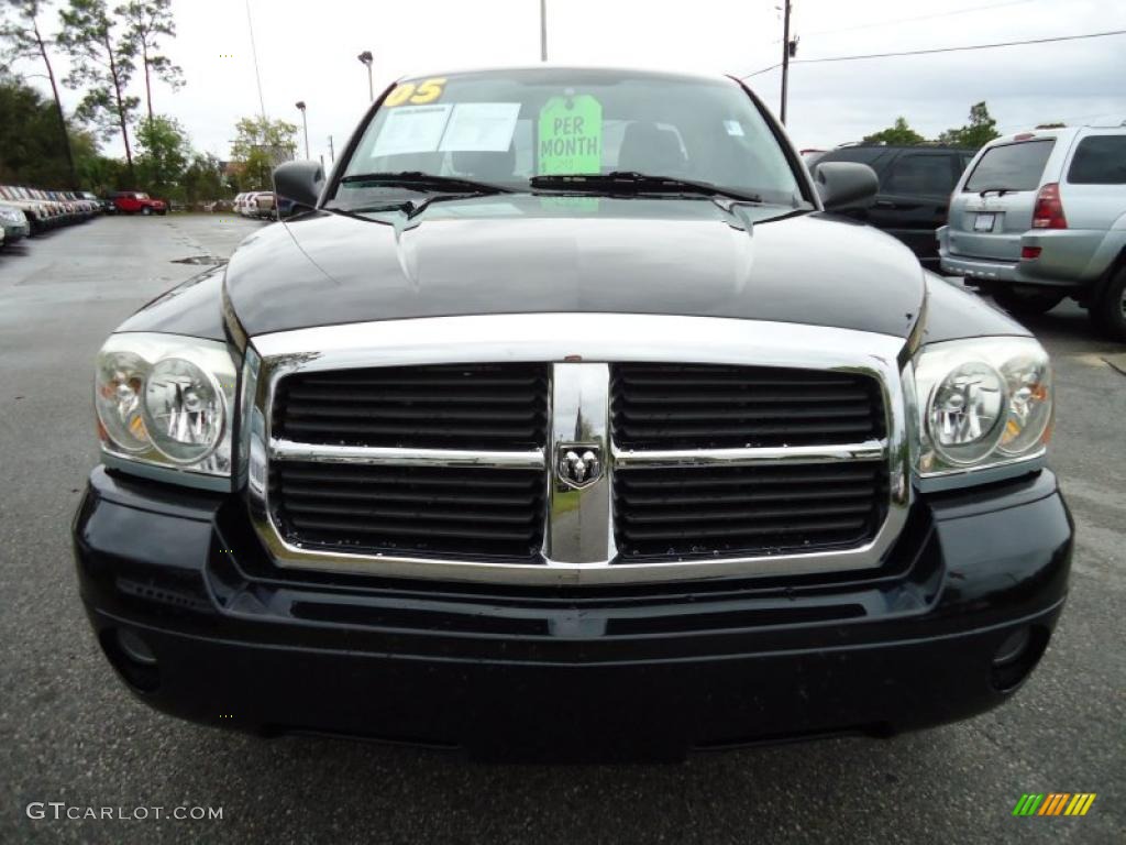 Black 2005 Dodge Dakota SLT Club Cab Exterior Photo #46569998