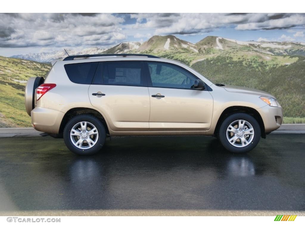 Sandy Beach Metallic 2011 Toyota RAV4 V6 4WD Exterior Photo #46570135