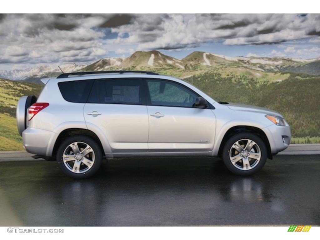 Classic Silver Metallic 2011 Toyota RAV4 V6 Sport 4WD Exterior Photo #46570261