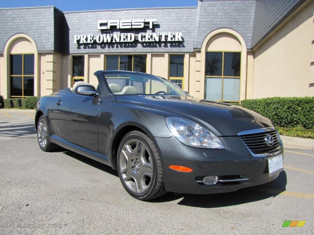 2007 SC 430 Convertible - Smoky Granite Mica / Ecru photo #1