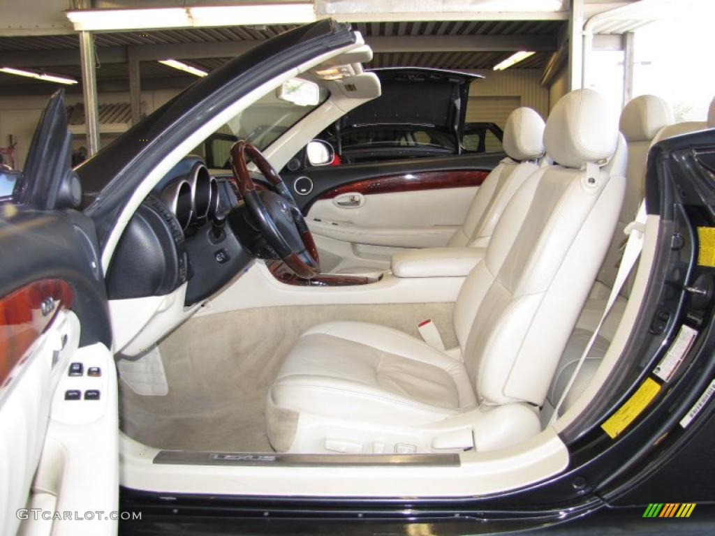 Ecru Interior 2007 Lexus SC 430 Convertible Photo #46570804