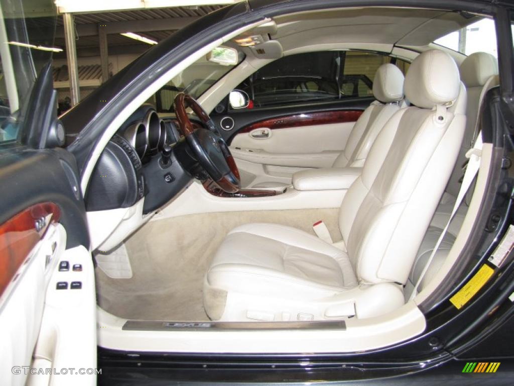 Ecru Interior 2007 Lexus SC 430 Convertible Photo #46570822