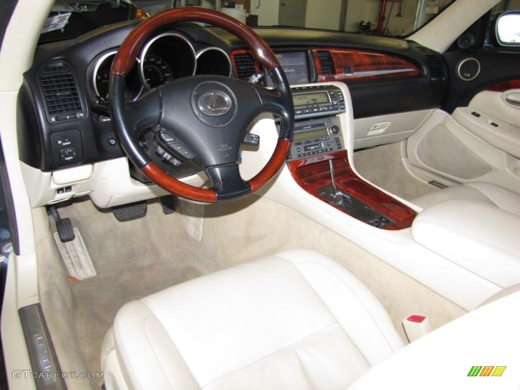 2007 Lexus SC 430 Convertible Ecru Dashboard Photo #46570870