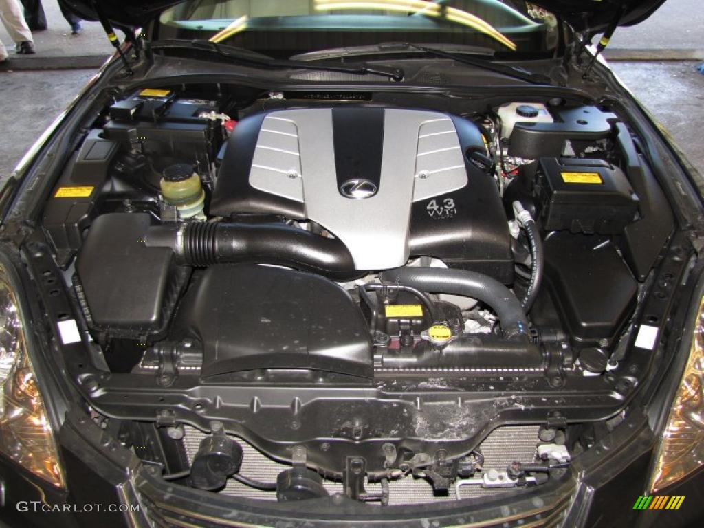 2007 Lexus SC 430 Convertible 4.3 Liter DOHC 32-Valve VVT-i V8 Engine Photo #46570909