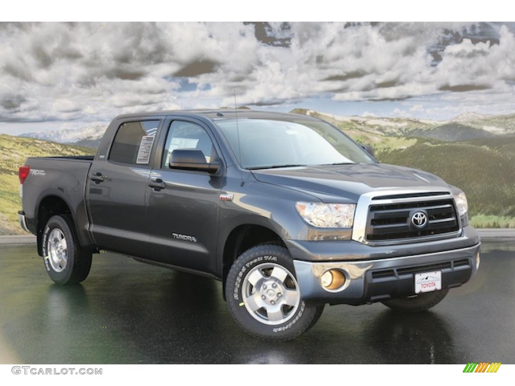 2011 Tundra TRD Double Cab 4x4 - Magnetic Gray Metallic / Black photo #1