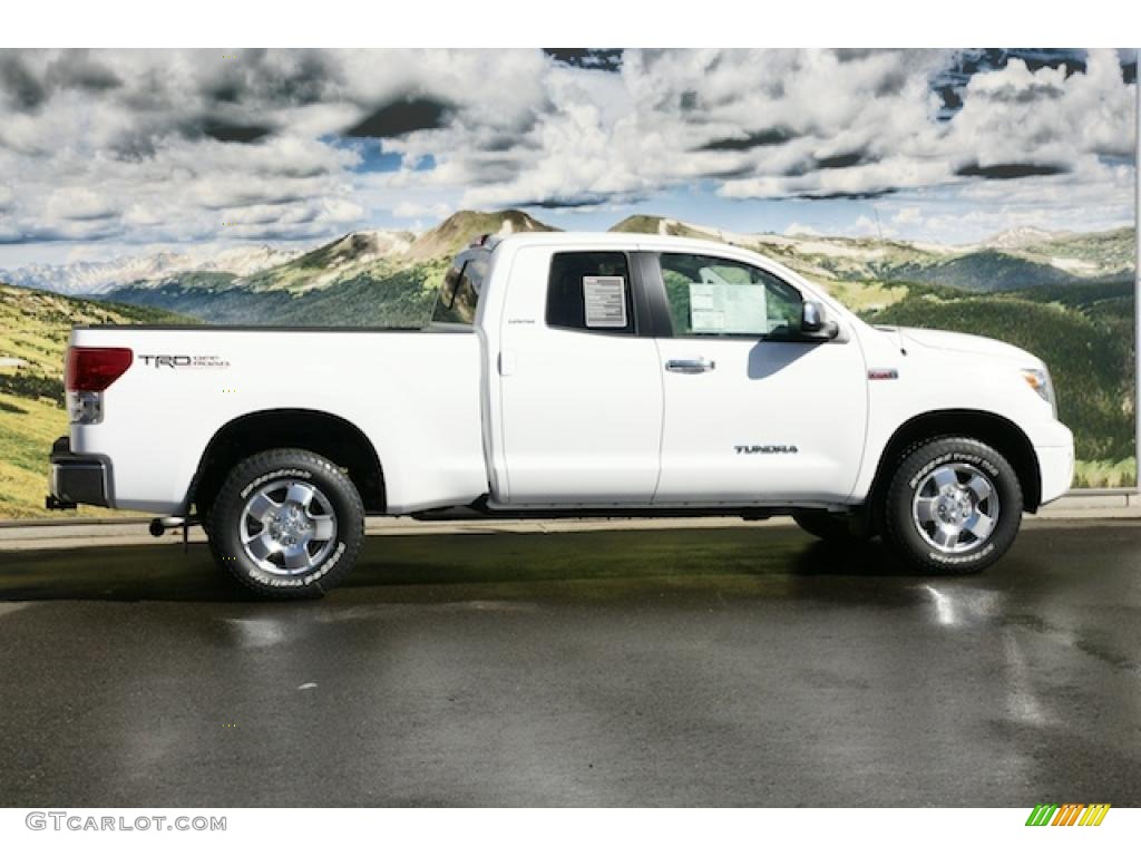Super White 2011 Toyota Tundra Limited Double Cab 4x4 Exterior Photo #46571218