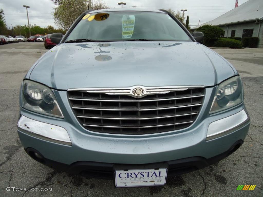 2004 Pacifica  - Butane Blue Pearl / Dark Slate Gray photo #22