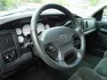 Dark Slate Gray 2002 Dodge Ram 1500 SLT Quad Cab Steering Wheel