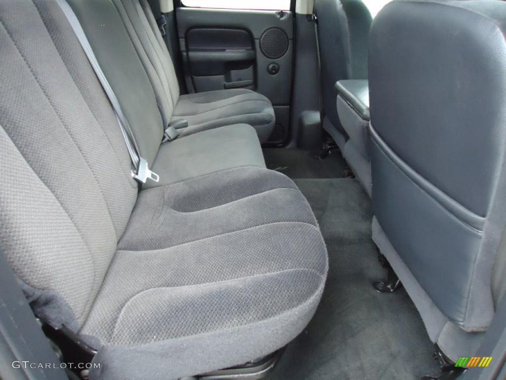 Dark Slate Gray Interior 2002 Dodge Ram 1500 SLT Quad Cab Photo #46571488