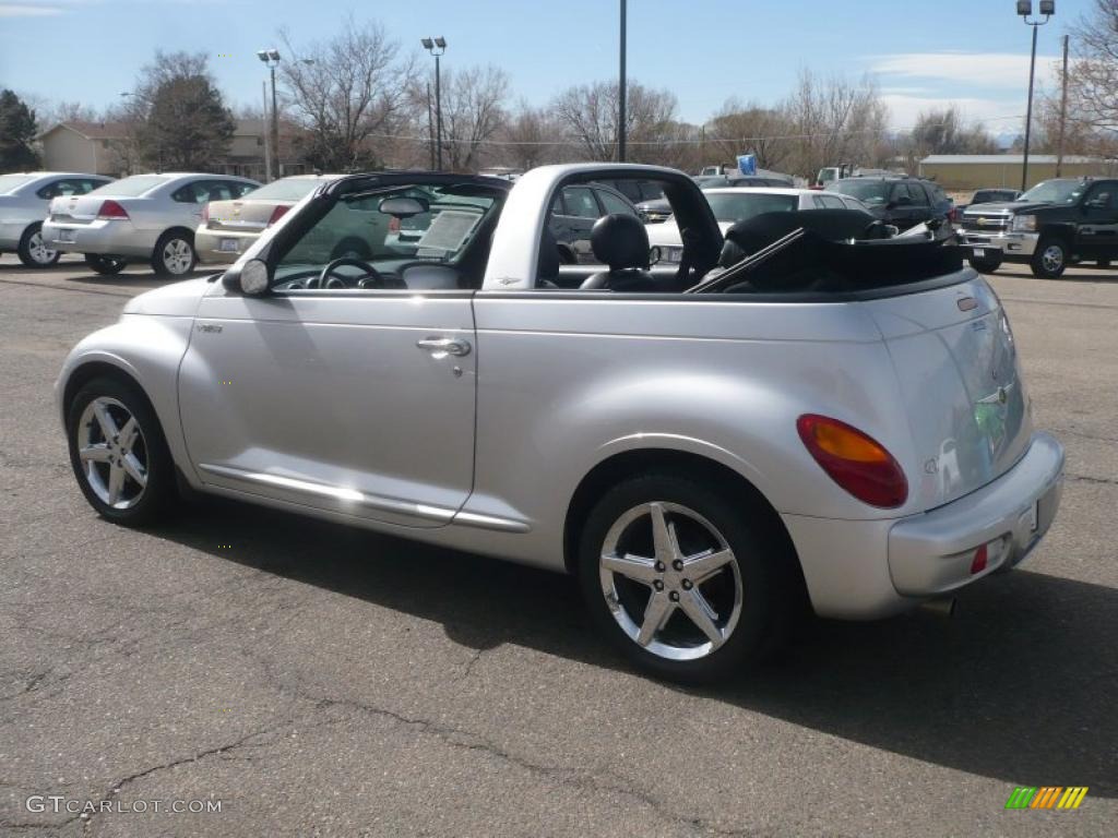 Bright Silver Metallic 2005 Chrysler PT Cruiser GT Convertible Exterior Photo #46571542