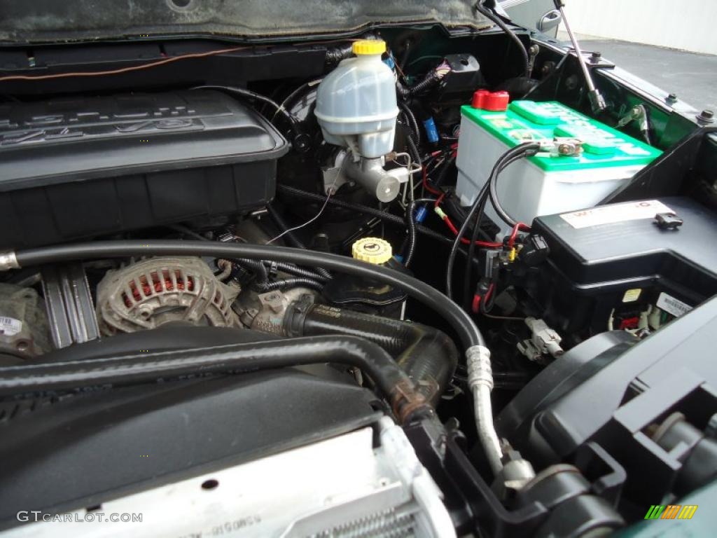 2002 Dodge Ram 1500 SLT Quad Cab 4.7 Liter SOHC 16-Valve V8 Engine Photo #46571554