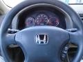 Ivory 2003 Honda Civic LX Coupe Steering Wheel