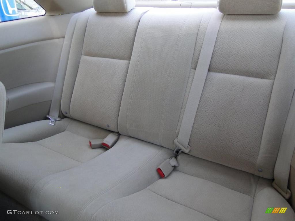 Ivory Interior 2003 Honda Civic LX Coupe Photo #46571827