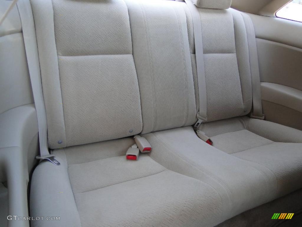 Ivory Interior 2003 Honda Civic LX Coupe Photo #46571836