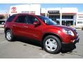 2008 Red Jewel GMC Acadia SLT AWD  photo #1