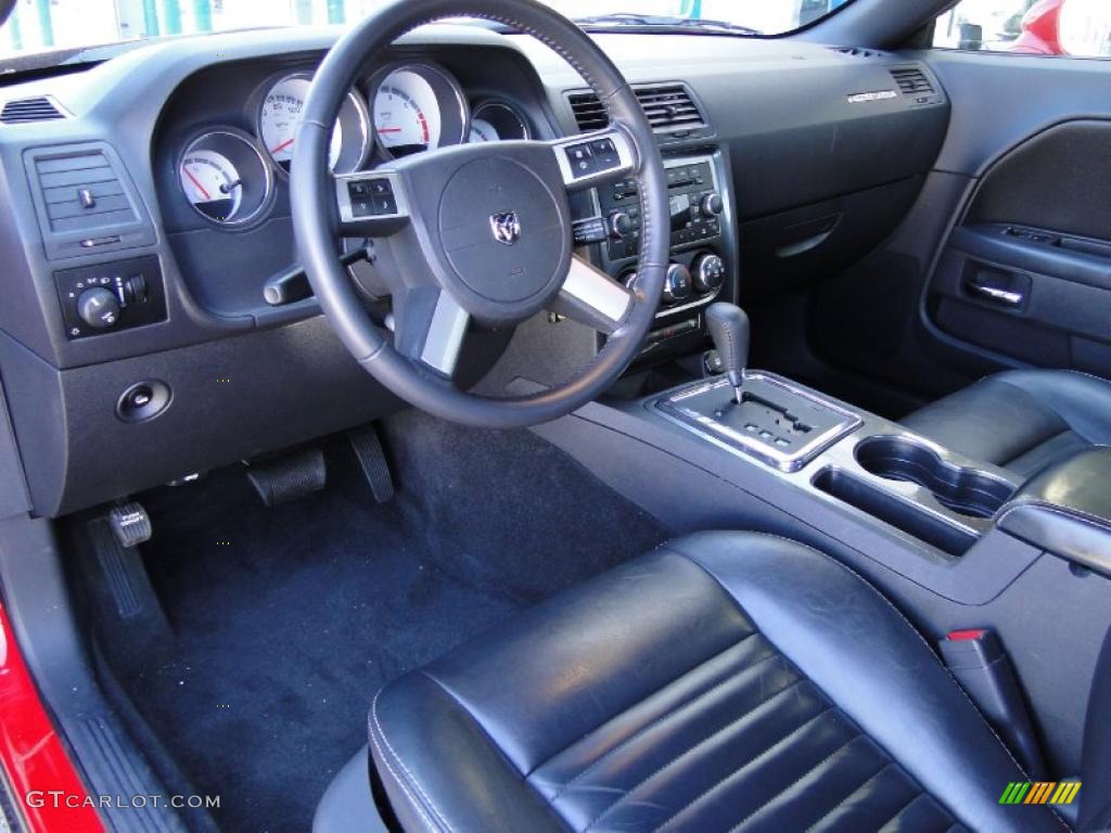 2009 Dodge Challenger R/T Dark Slate Gray Dashboard Photo #46575614