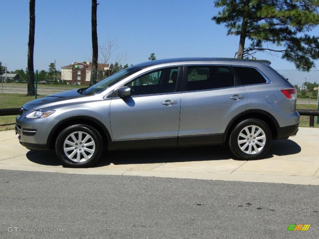 Liquid Silver Metallic 2009 Mazda CX-9 Touring AWD Exterior Photo #46575878