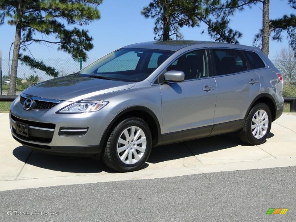 Liquid Silver Metallic 2009 Mazda CX-9 Touring AWD Exterior Photo #46575899