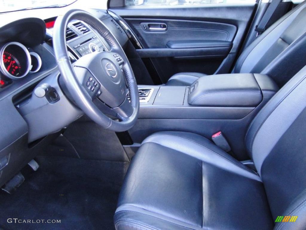 Black Interior 2009 Mazda CX-9 Touring AWD Photo #46575914