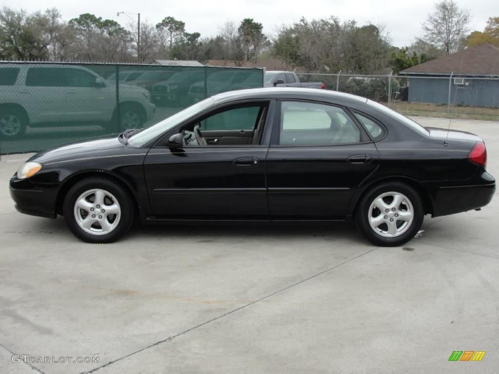 2003 Taurus SES - Black / Medium Graphite photo #6