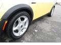 2002 Liquid Yellow Mini Cooper Hardtop  photo #26