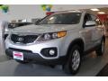 2011 Bright Silver Kia Sorento LX  photo #2