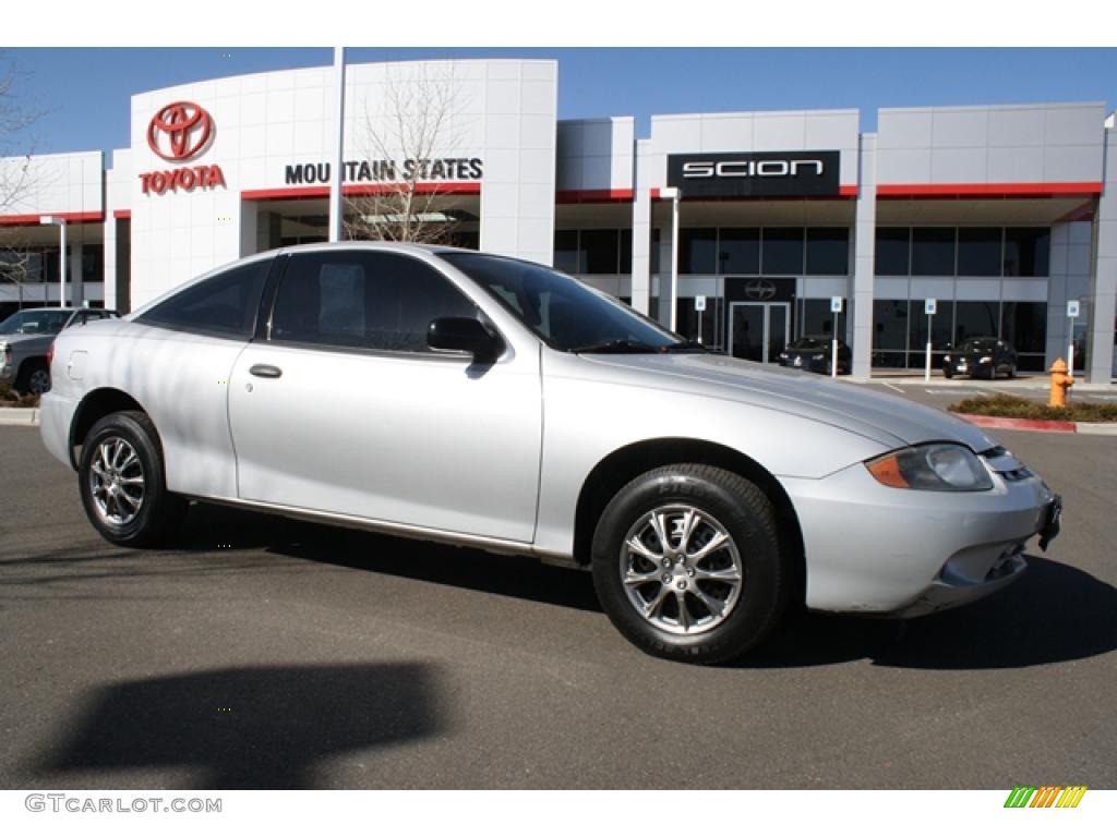2003 Cavalier Coupe - Ultra Silver Metallic / Graphite Gray photo #1