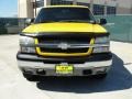 2003 Yellow Chevrolet Avalanche 1500 Z71 4x4  photo #8