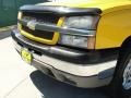 2003 Yellow Chevrolet Avalanche 1500 Z71 4x4  photo #11