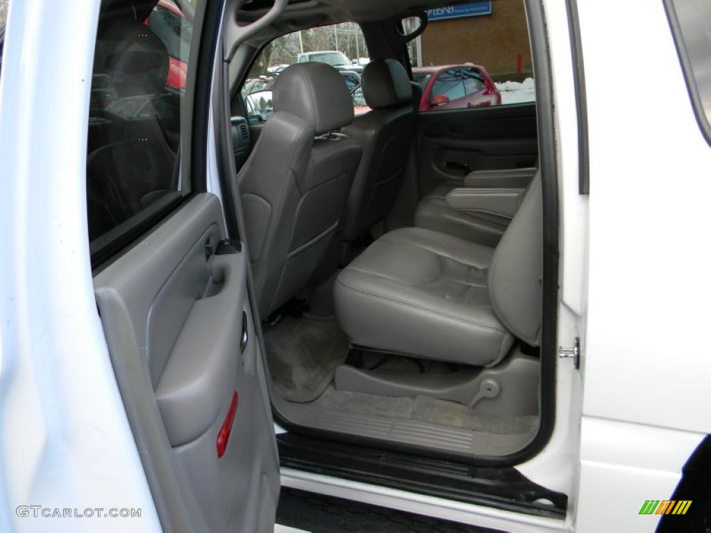 2004 Yukon XL Denali AWD - Summit White / Stone Gray photo #23